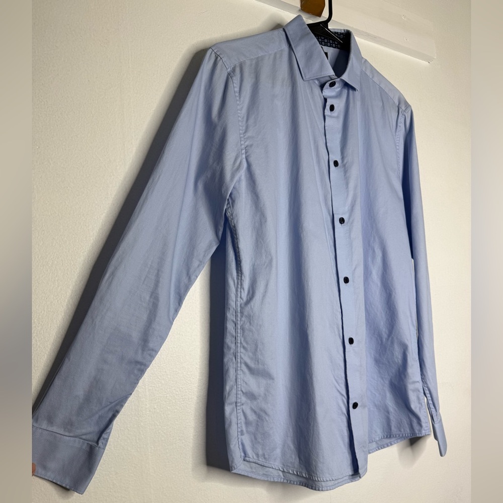 H&M Light Blue Slim Fit Shirt